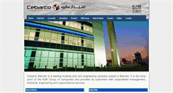 Desktop Screenshot of cebarco.com.bh
