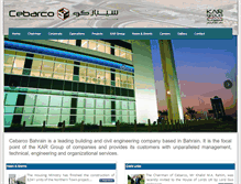 Tablet Screenshot of cebarco.com.bh